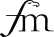 fm logo